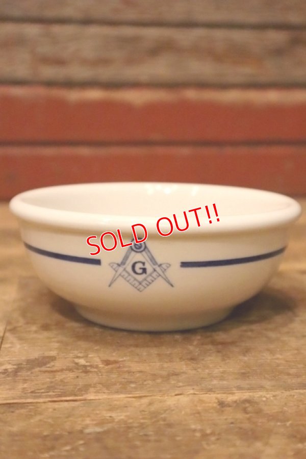 画像1: kt-230809-07 Freemasonry / Wallace Cereal Bowl