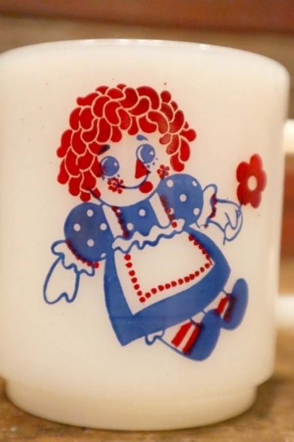 画像2: kt-230809-06 RAGGEDY ANN ANDY / Glasbake 1960's Mug