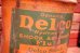 画像2: dp-240508-70 Genuine Delco / Late 1940's Hydraulic SHOCK ABSORBER Fluid 5 U.S. Gallons Can (2)