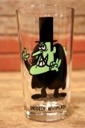 gs-240611-16 Snidely Whiplash / PEPSI 1970's Collector Series 8 OZ. Glass