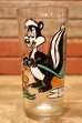 画像1: gs-240611-25 【難あり】Pepe Le Pew & Daffy Duck / PEPSI 1976 Collector Series Glass (1)