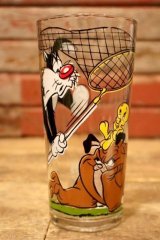 gs-240611-18 Sylvester & Tweety / PEPSI 1976 Collector Series Glass