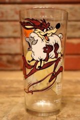 gs-240611-27 Wile E. Coyote & Sam Sheepdog / PEPSI 1976 Collectors Series Glass