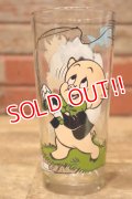 gs-240605-22 Tasmanian Devil & Porky Pig / PEPSI 1976 Collector Series Glass