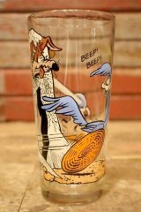 gs-240605-20 Road Runner & Wile E. Coyote / PEPSI 1976 Collector Series Glass