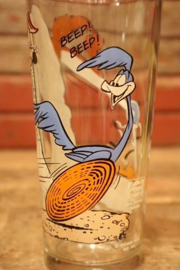 画像2: gs-240605-21 Road Runner & Wile E. Coyote / PEPSI 1976 Collector Series Glass