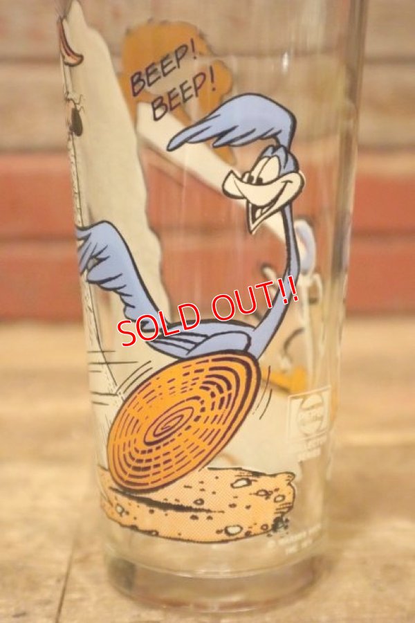 画像2: gs-240605-20 Road Runner & Wile E. Coyote / PEPSI 1976 Collector Series Glass