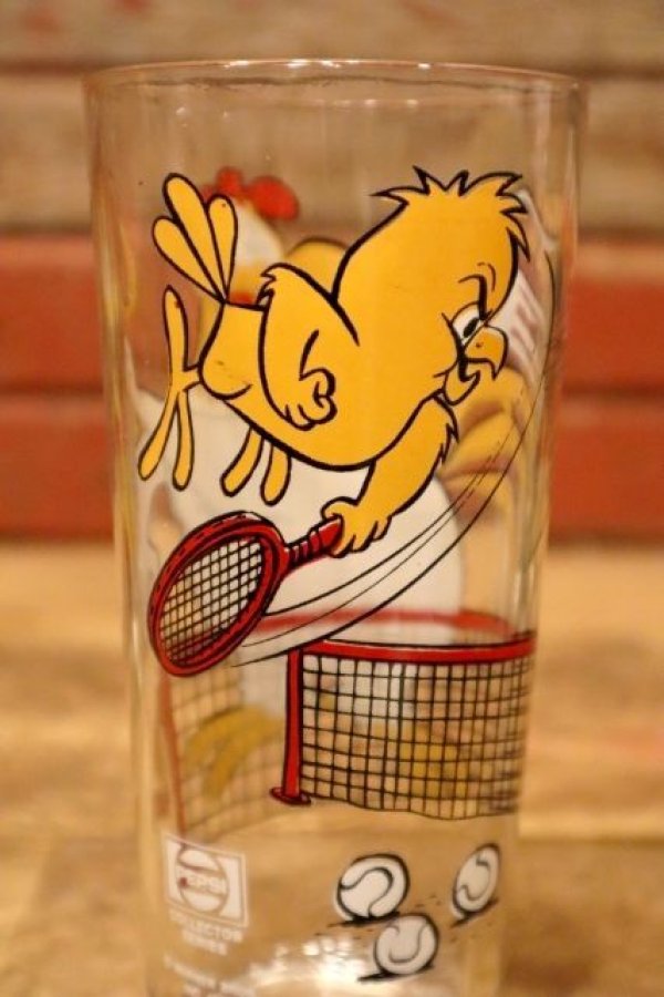 画像2: gs-240611-20 Foghorn Leghorn & Henery Hawk / PEPSI 1976 Collector Series Glass