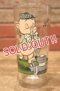 gs-240611-24 orky Pig & Petunia Pig / PEPSI 1976 Collector Series Glass