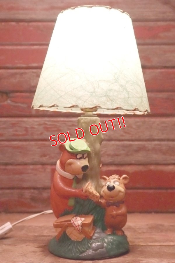 画像1: ct-240418-17 Yogi Bear & Boo Boo / 1980's Nursery Light