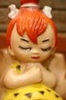 画像2: ct-230301-24 Pebbles Flintstone / HOME CRAFT PROD. 1970's Coin Bank (2)