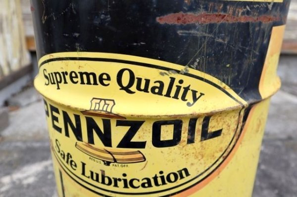 画像2: dp-240604-08 PENNZOIL / 1970's 120 LBS. Motor Oil Can