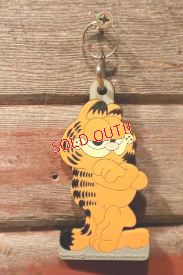 画像2: ct-230503-02 Garfield / 1990's Rubber Keyring 