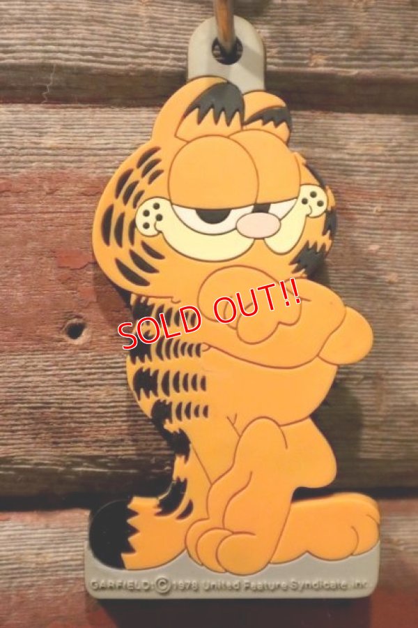 画像1: ct-230503-02 Garfield / 1990's Rubber Keyring 