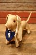 画像1: ct-240311-11 1950's College Mascot Dachshund Doll "D" (1)