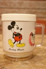 ct-240605-02 Mickey Mouse / Eagle 1970's Plastic Mug