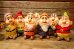 画像1: ct-240814-05 Snow White & Seven Dwarfs / 1960's Made in JAPAN Dolls Set (1)