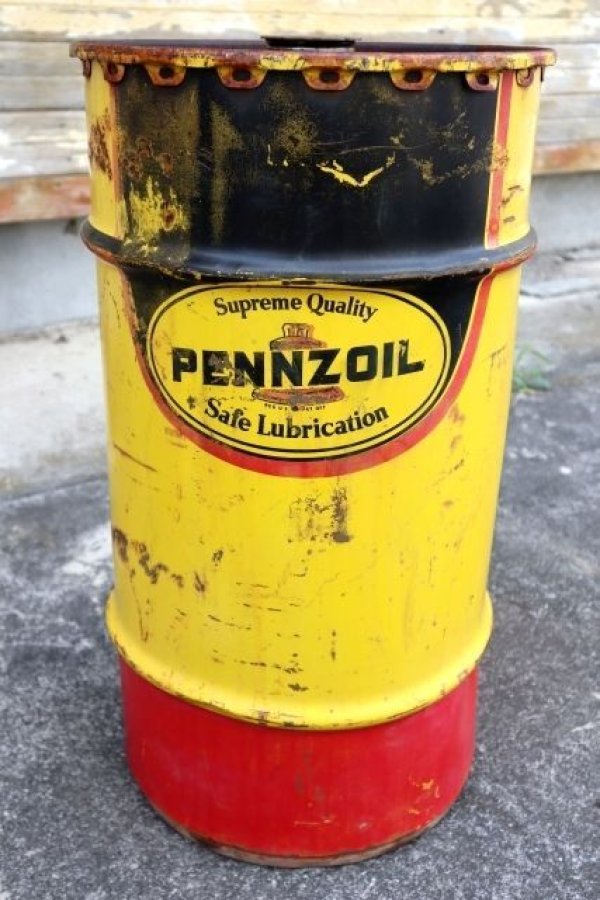 画像1: dp-240718-10 PENNZOIL / 1990's 16 U.S. GALLONS  Motor Oil Can