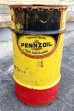 画像1: dp-240718-10 PENNZOIL / 1990's 16 U.S. GALLONS  Motor Oil Can (1)