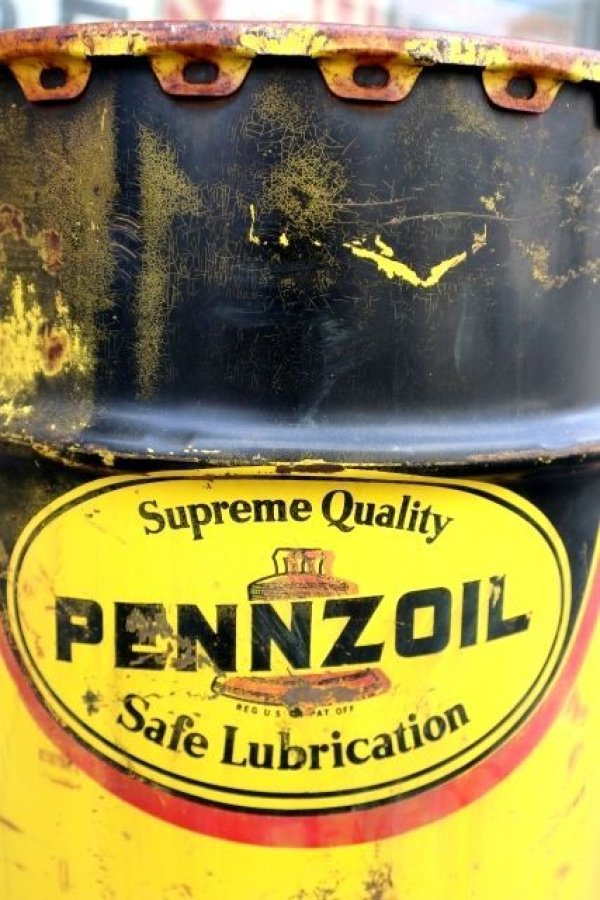 画像2: dp-240718-10 PENNZOIL / 1990's 16 U.S. GALLONS  Motor Oil Can