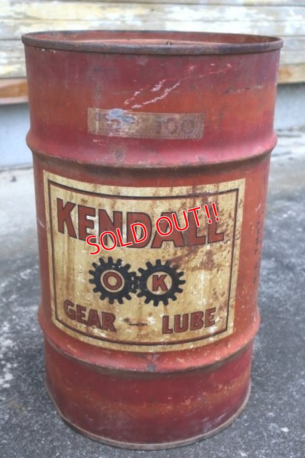 画像1: dp-240508-68 KENDALL GEAR LUBE 1930's-1940's Oil Can