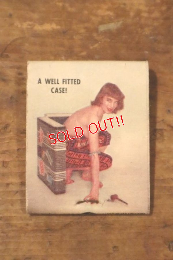 画像1: dp-240814-01 1950's PIN-UP GIRL Matchbook