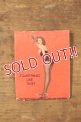 dp-240814-01 1950's PIN-UP GIRL Matchbook