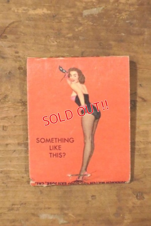 画像1: dp-240814-01 1950's PIN-UP GIRL Matchbook