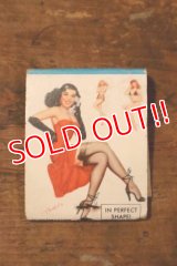 dp-240814-01 1950's PIN-UP GIRL Matchbook