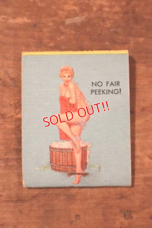 画像1: dp-240814-01 1950's PIN-UP GIRL Matchbook