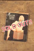 dp-240814-01 1950's PIN-UP GIRL Matchbook