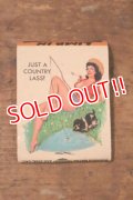 dp-240814-01 1950's PIN-UP GIRL Matchbook