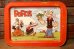 画像1: ct-220901-13 Popeye / 1976 Kid's Tin Table (1)