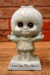 ct-220901-15 R & W BERRIES 1970 Message Doll "I LOVE YOU THIS MUCH"