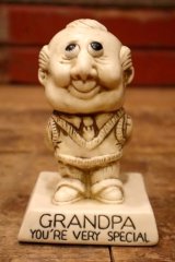 ct-220901-15 R & W BERRIES 1975 Message Doll "GRANDPA YOU'RE VERY SPECIAL"