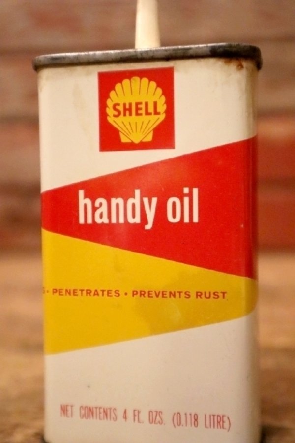 画像2: dp-240814-32 SHELL / 1960's Handy Oil Can