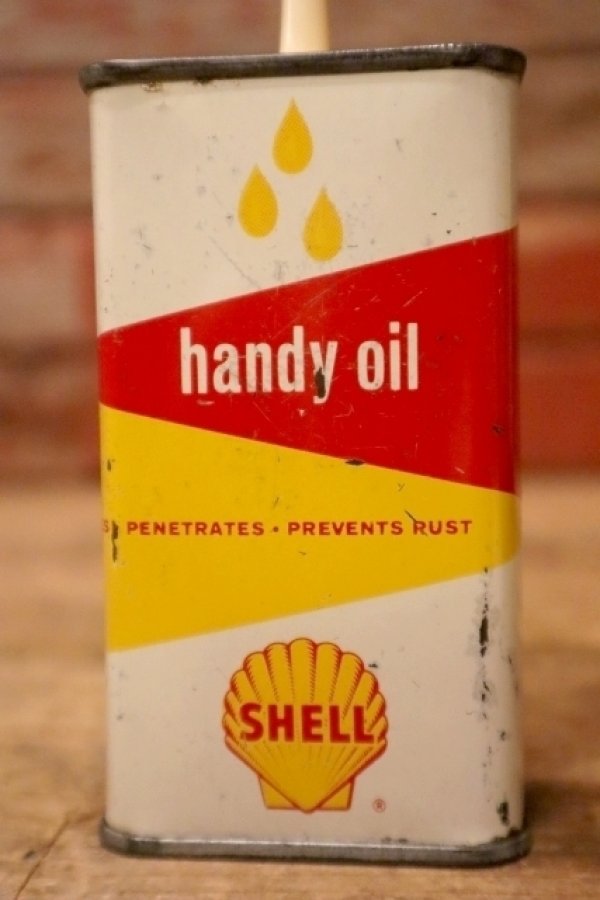 画像2: dp-240814-33 SHELL / 1950's-1960's Handy Oil Can