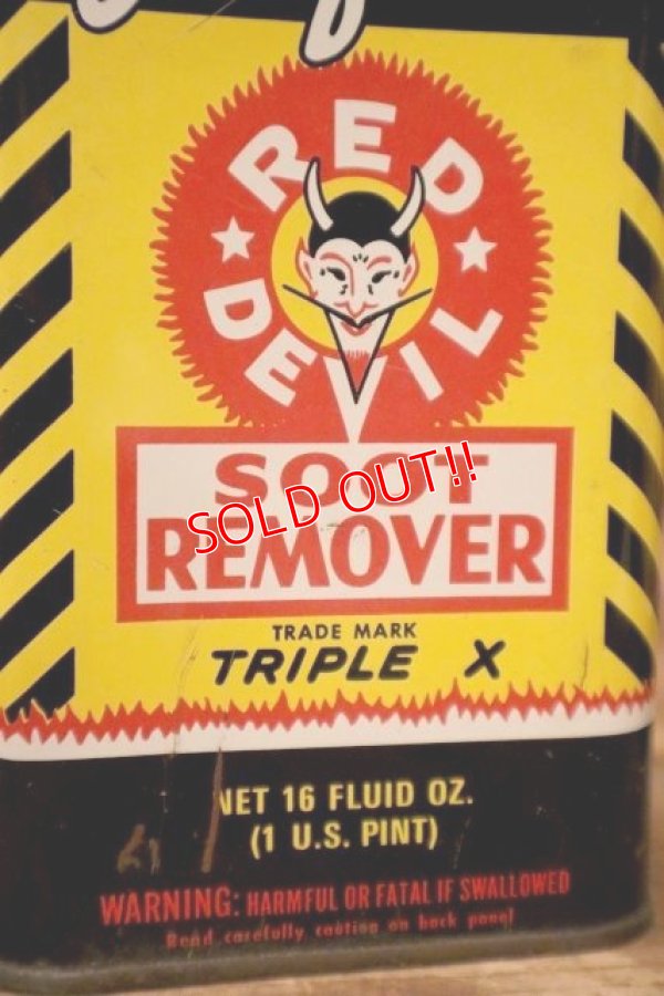 画像2: dp-240814-27 RED DEVIL / SOOT REMOVER 1 U.S. PINT CAN