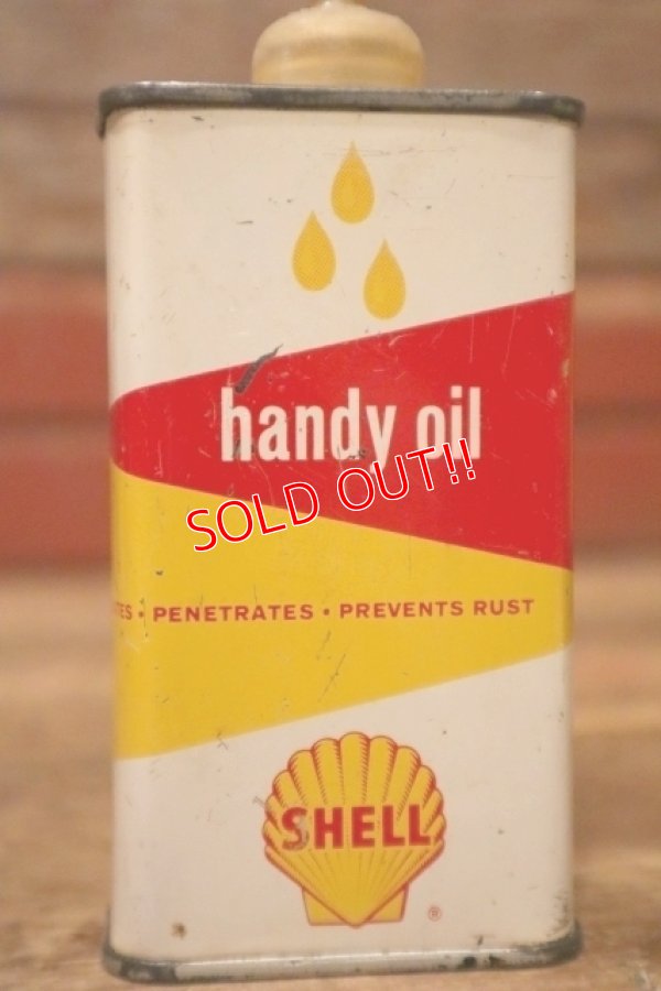 画像2: dp-240814-34 SHELL / 1950's-1960's Handy Oil Can