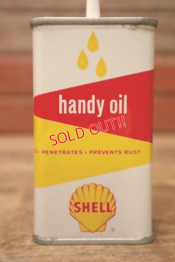 画像2: dp-240814-35 SHELL / 1950's-1960's Handy Oil Can