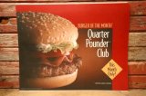 dp-230901-45 McDonald's / 1992 Translite "Quarter Pounder Club"