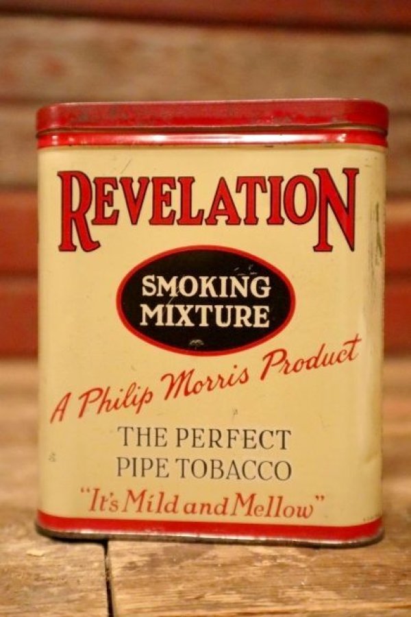 画像1: dp-240814-38 REVELATION / 1930's-1940's SMOKING MIXTURE Can