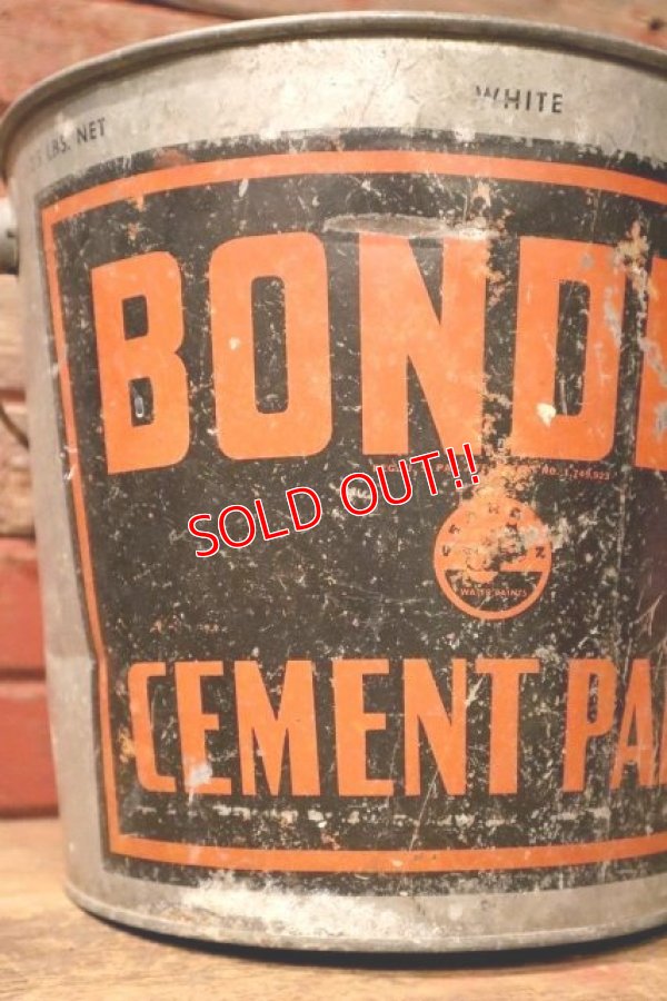 画像2: dp-240814-20 BONDEX CEMENT PAINT / 1950's Bucket