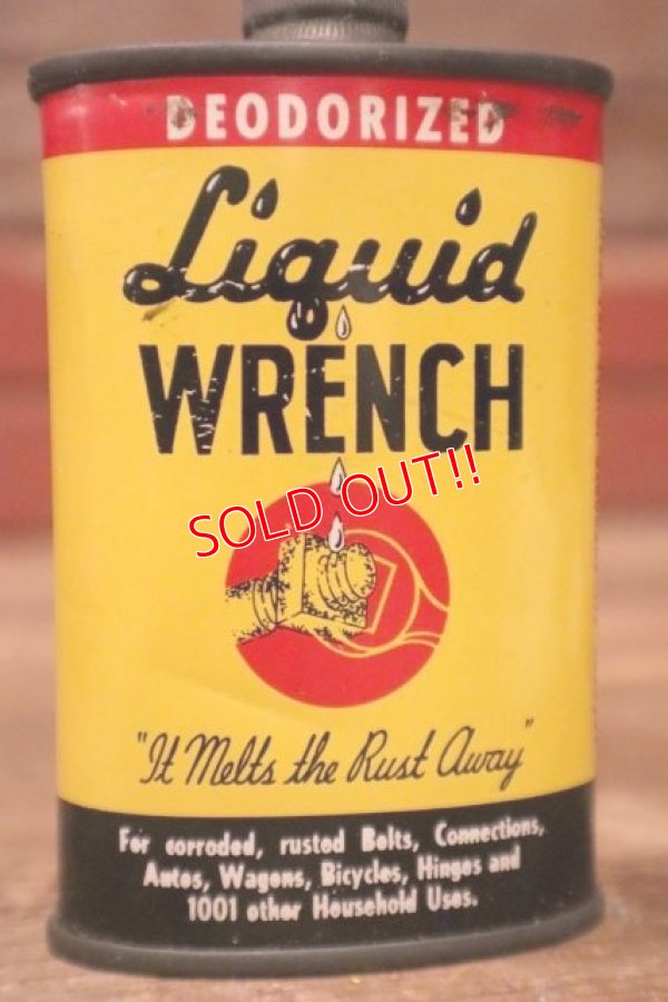 画像2: dp-240814-31 Liquid WRENCH / 1940's-1950's Handy Oil Can