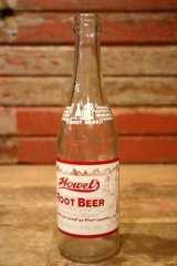 dp-240814-09 Howel's ROOT BEER 1950's-1960's 12 FL. OZ. Bottle