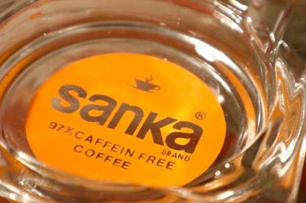 画像3: dp-240814-56 SANKA COFFEE / Vintage Glass Ashtray