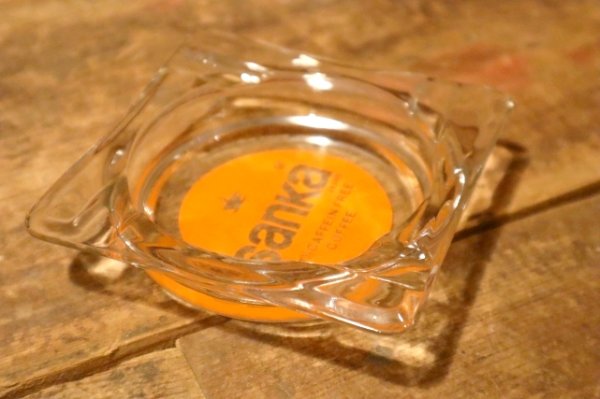 画像4: dp-240814-56 SANKA COFFEE / Vintage Glass Ashtray