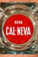 画像1: dp-240814-61 RENO CAL-NEVA / Vintage Glass Ashtray (1)