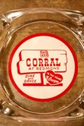 dp-240814-44 CORRAL DINE and DANCE / Vintage Glass Ashtray