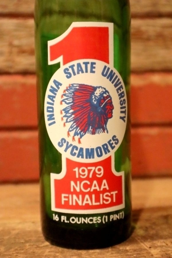 画像2: dp-240814-05 7up / INDIANA STATE UNIVERSITY SYCAMORES 1979 NCAA FINALIST BOTTLE